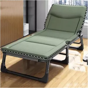 ZTGL B,170x56cm, Oversized Patio Recliner Chair, Folding Camping Chairs, Folding Camping Cot, Folding Lounge Chair, Portable Outdoor Chaise, Portable Folding Cot