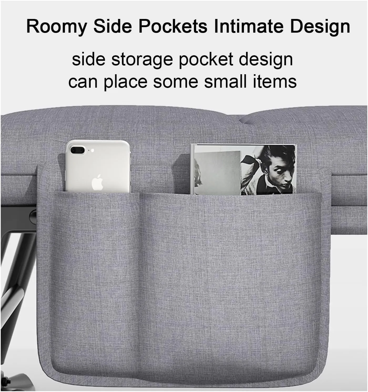 ZTGL B,180x60cm, Portable Folding Bed, Foldable Camping Cot, Patio Reclining Lounge Chairs, Folding Sleeping Bed, Lightweight Folding Bed, Camping Lounge Chair Outdoor